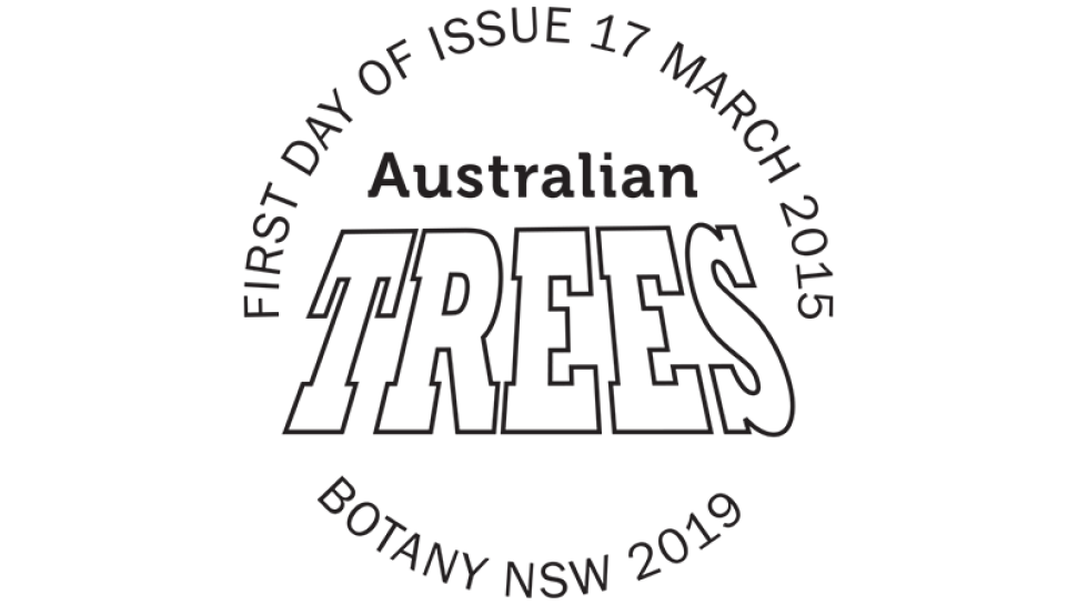 Australian Trees postmark