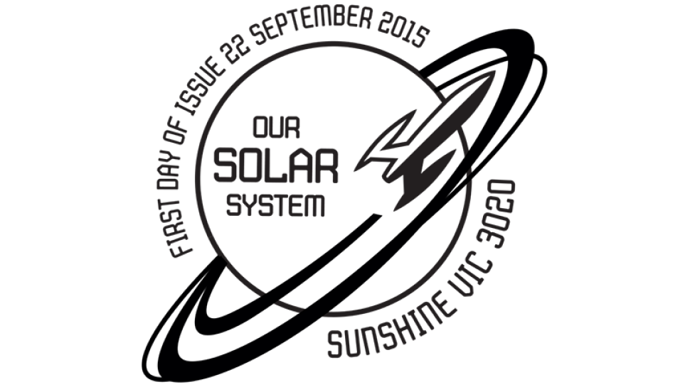 Our Solar System: SCM 2015 postmark