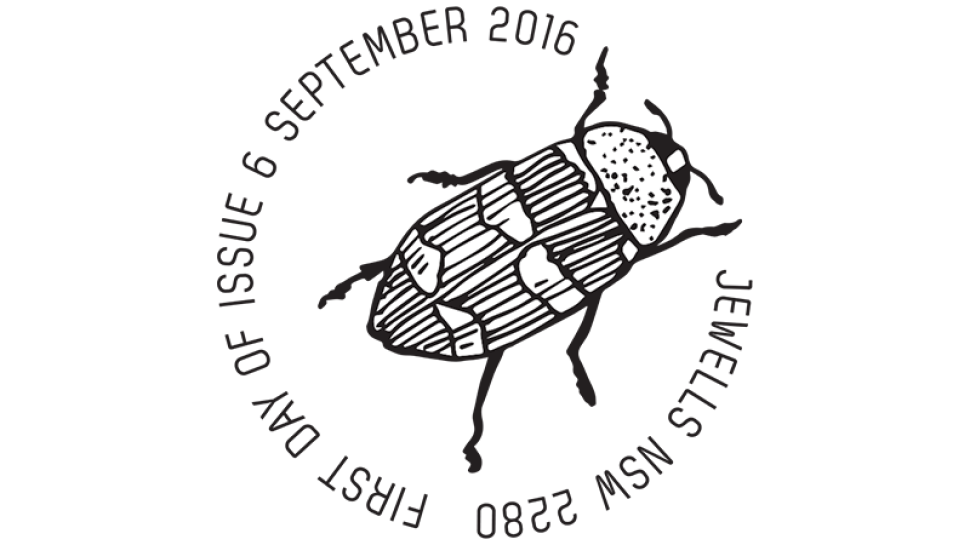 Jewel Beetles postmark