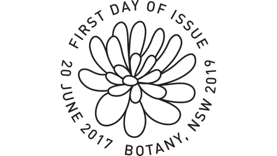 Australian Succulents postmark