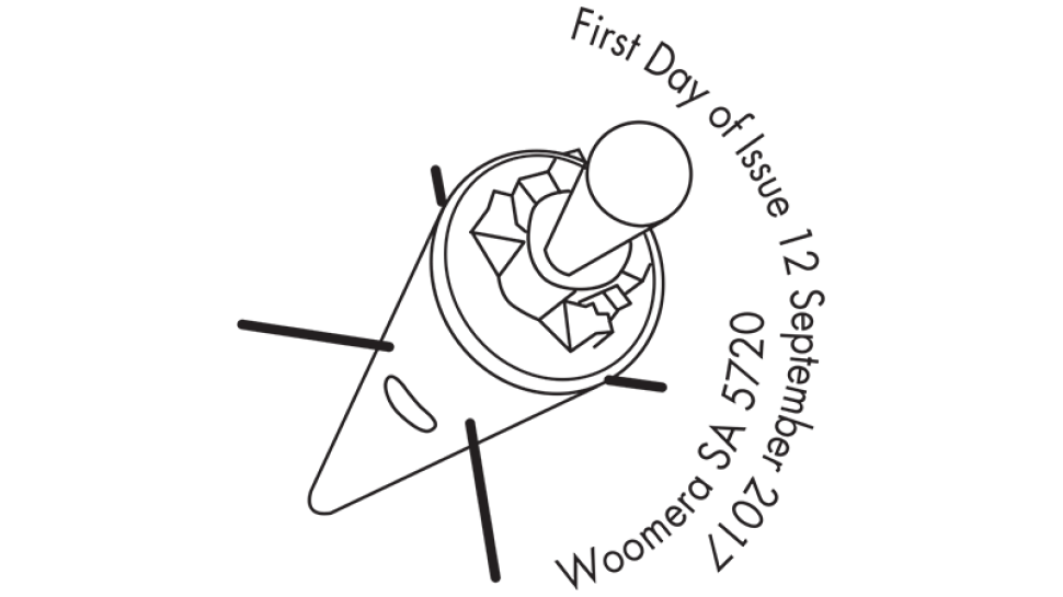 50th Anniversary WRESAT postmark