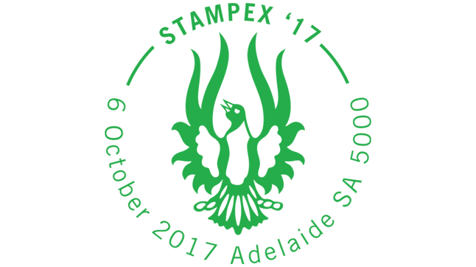 Adelaide Stampex stamp show 2017 postmark day 1
