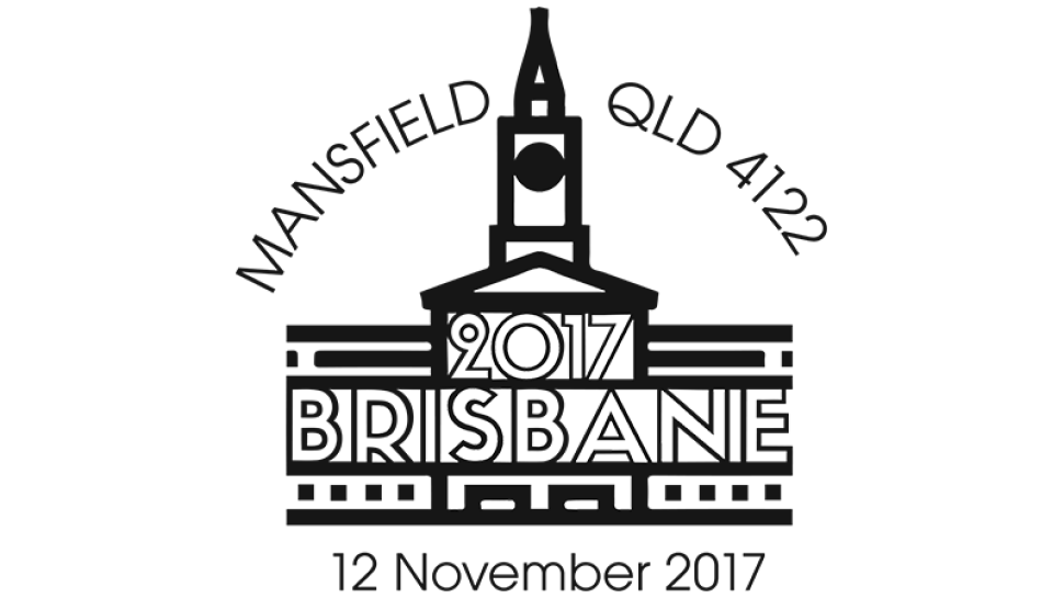 Brisbane Stamp and Coin Show 2017 postmark day 2