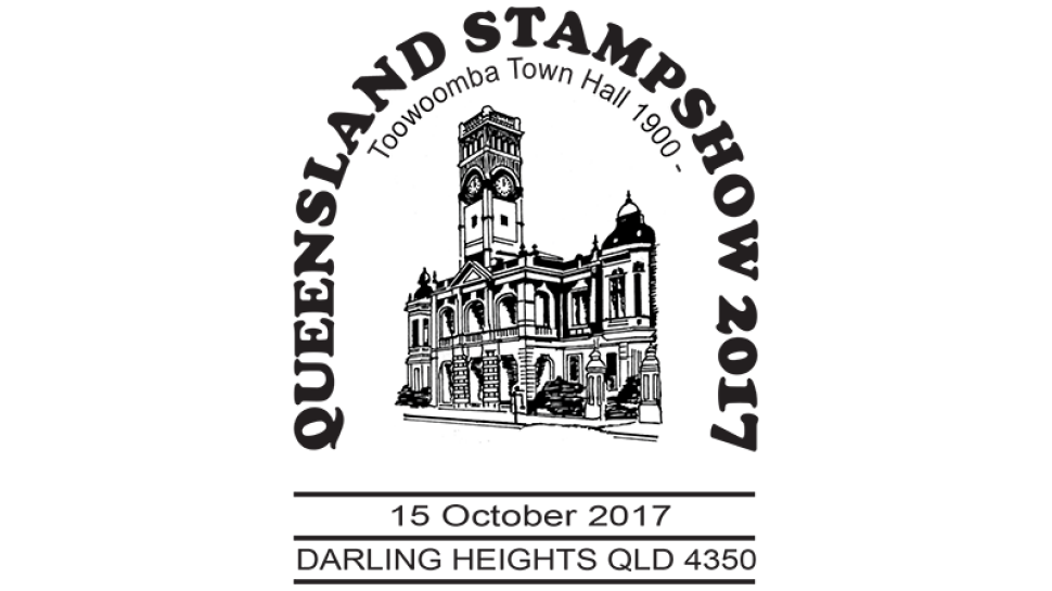 Queensland Stamp Show 2017, Toowoomba Post Office 1880-1999, 15 October 2017, Darling Heights QLD 4350