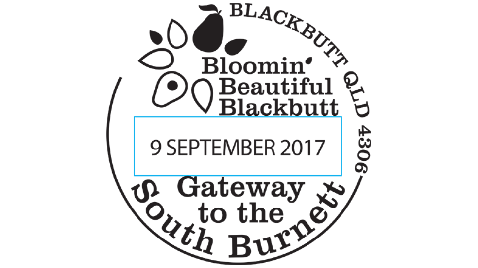 Blackbutt Qld 4306 postmark