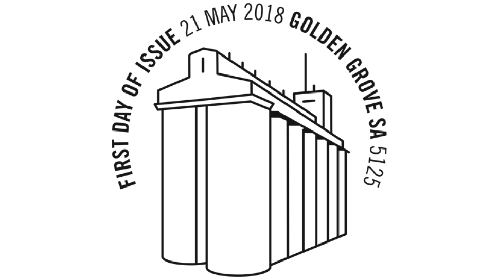 Silo Art postmark