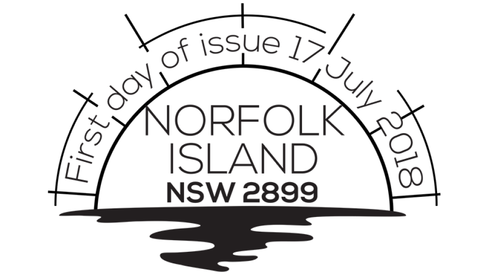 Norfolk Island Crystal Pool postmark