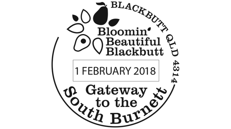 Bloomin’ Beautiful Blackbutt, Gateway to the South Burnett, Blackbutt Qld 4314 postmark