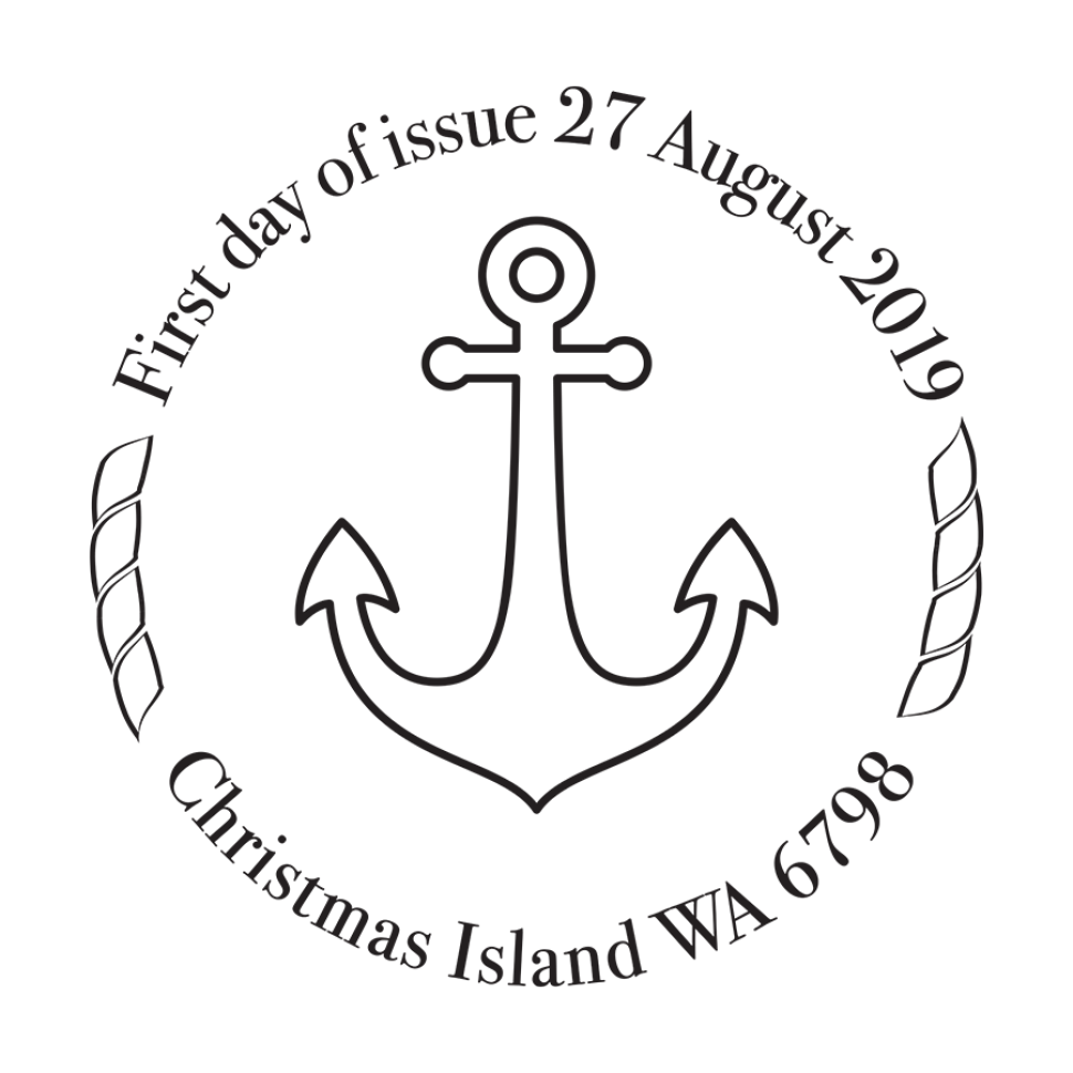 Christmas Island: 19th-Century Explorers
postmark