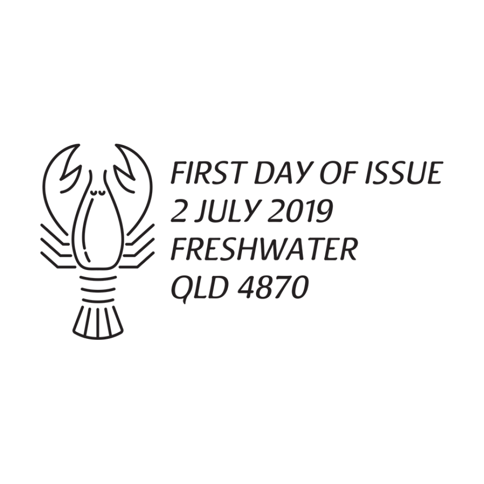 Freshwater Crayfish postmark