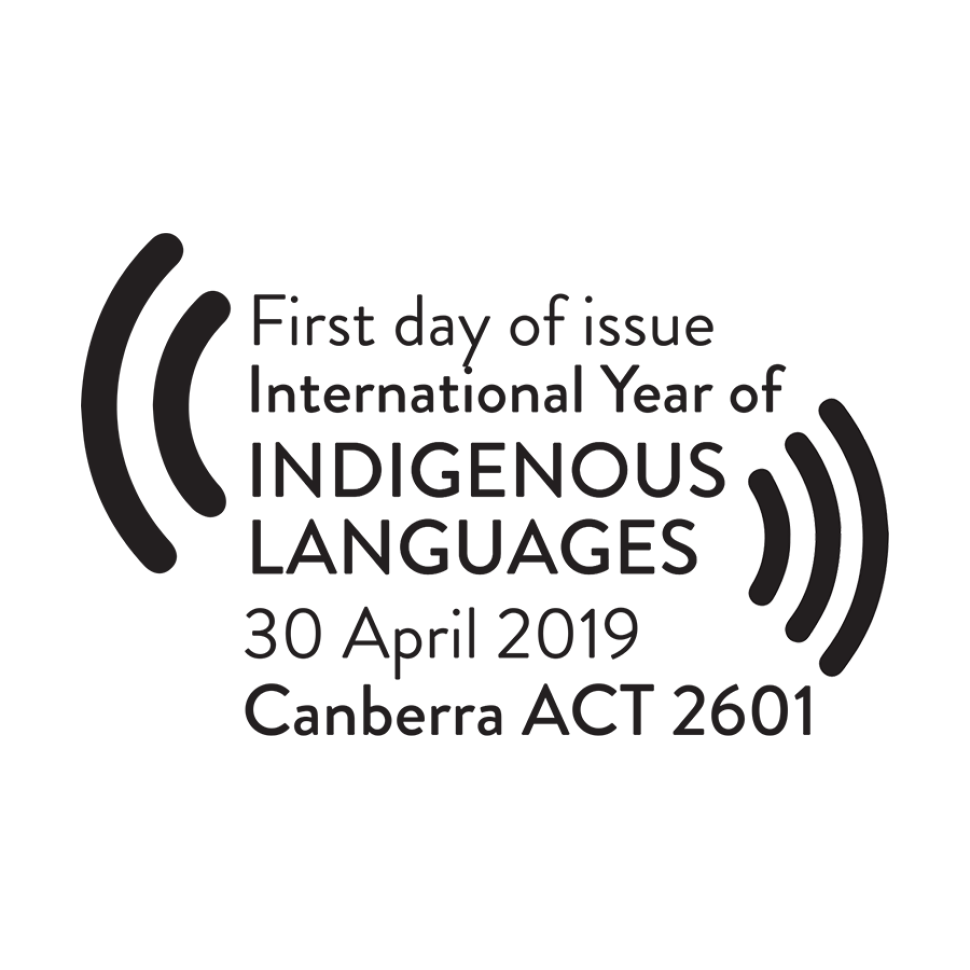 International Year of Indigenous Languages postmark