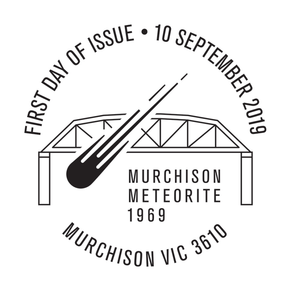 Murchison Meteorite: 1969-2019 postmark