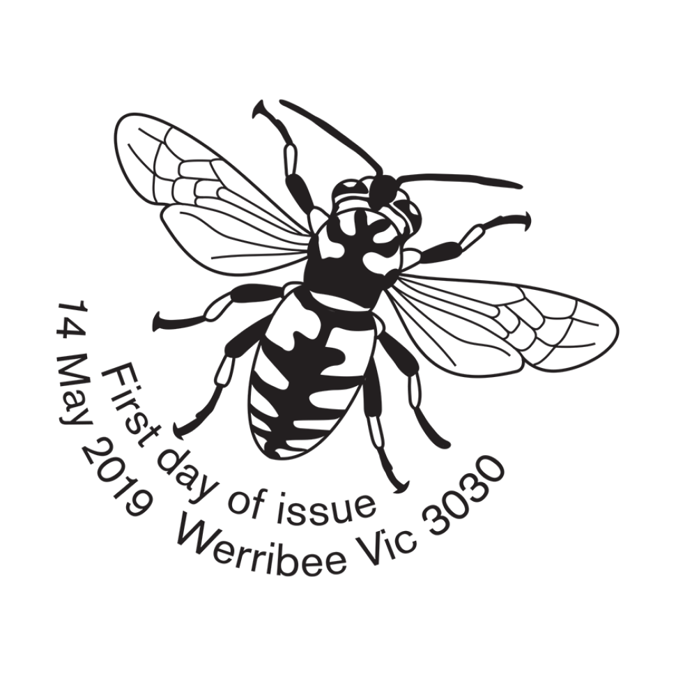 Native Bees postmark