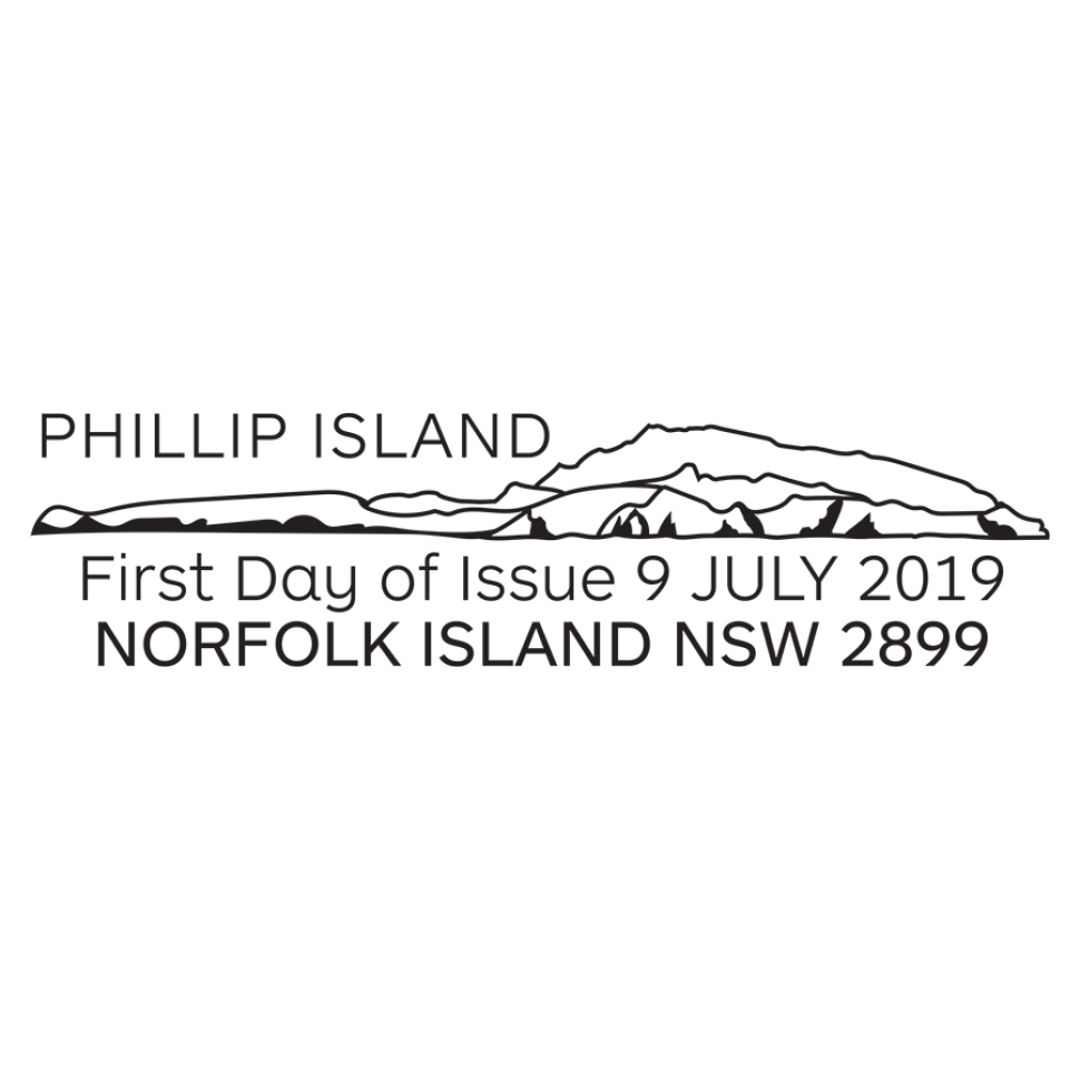 Norfolk Island: Phillip Island Landscapes postmark
