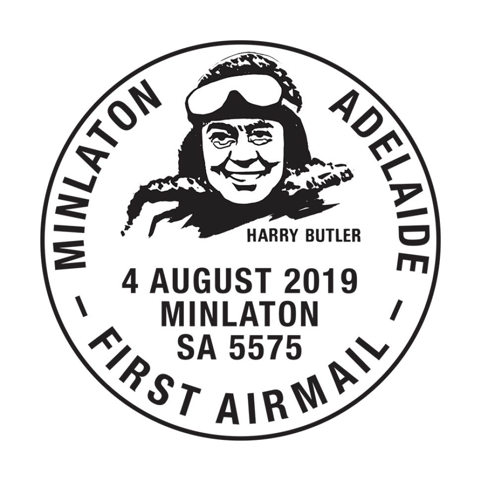 Minlaton SA 5575 postmark