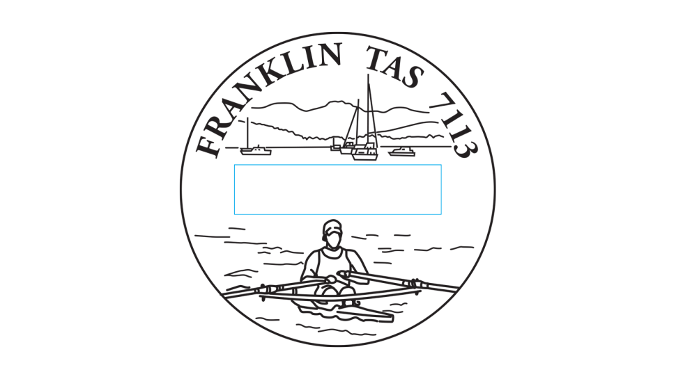 Franklin Tas 7113 postmark
