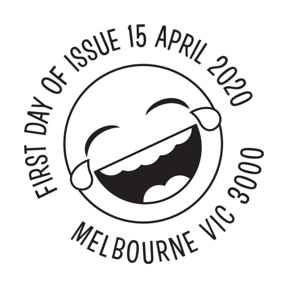 Australian Legends 2020 postmark