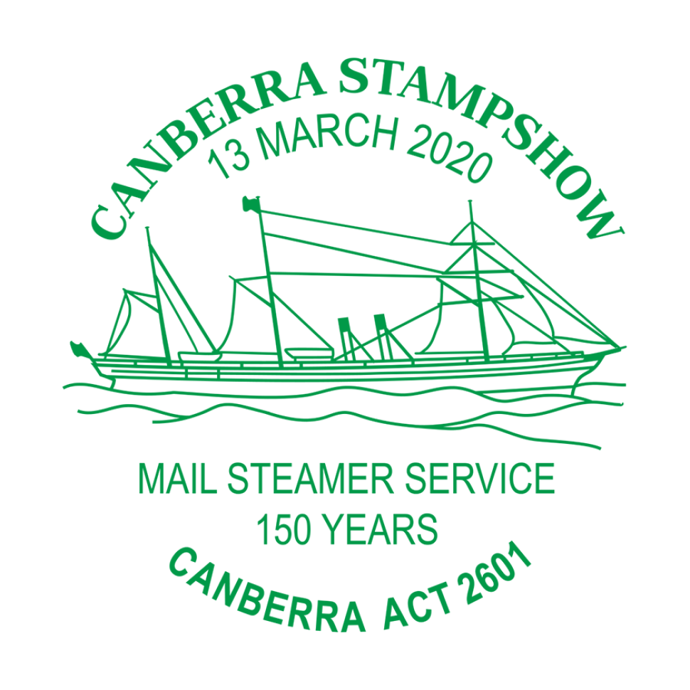 Canberra Stamp Show 2020 Day 01 postmark
