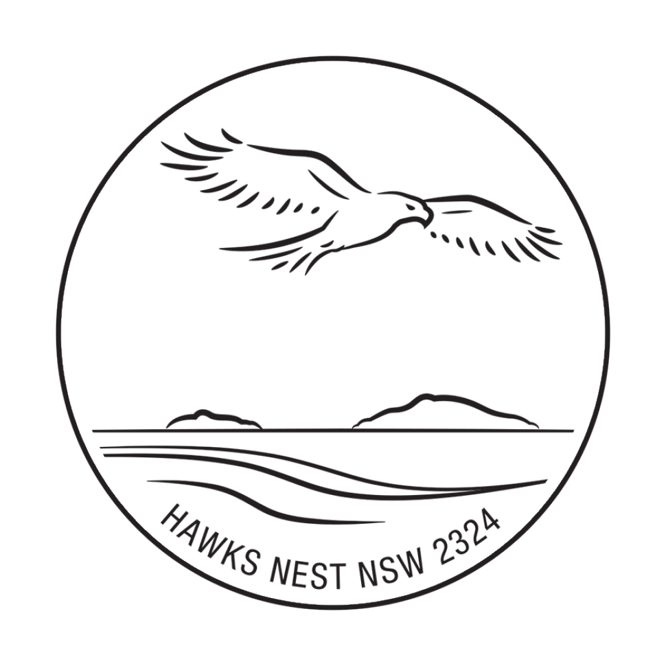 Hawks Nest NSW 2324 postmark