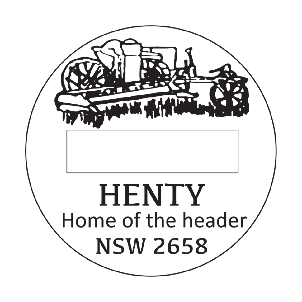 Henty NSW 2658 postmark