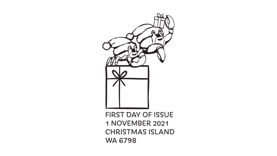 Christmas Island Christmas 2021 postmark