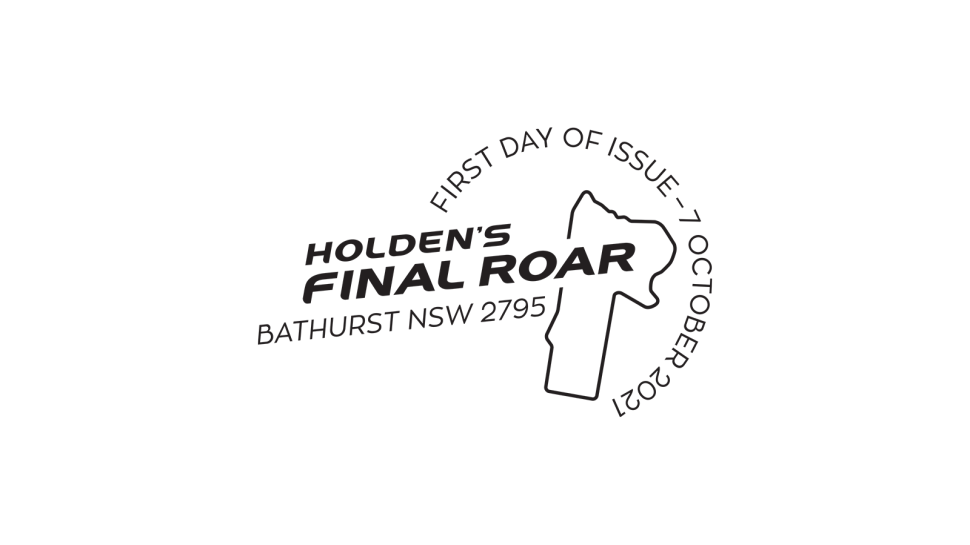 Holden's Final Roar postmark