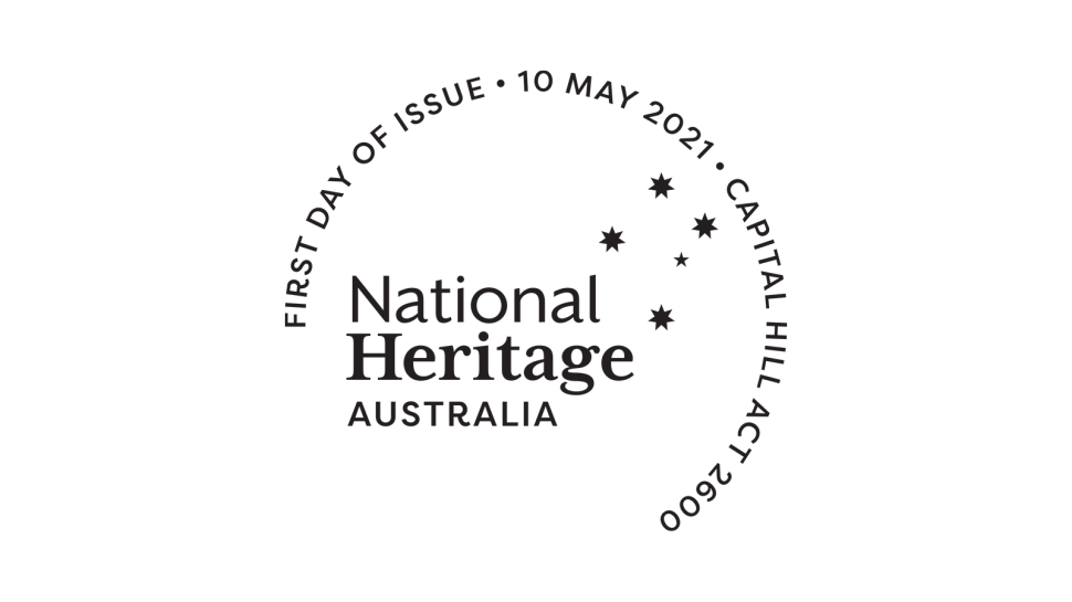 National Heritage Australia postmark