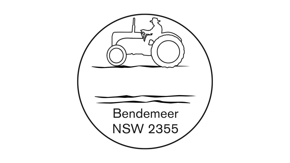 Bendemeer NSW 2355 postmark