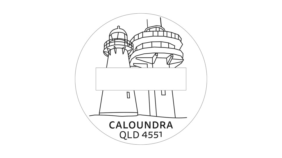 Caloundra QLD 4551 postmark