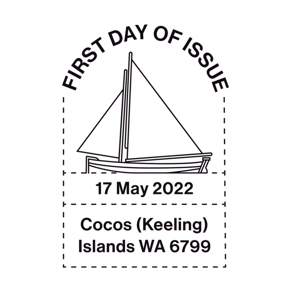 Cocos (Keeling) Islands: Historical Jukongs postmark
