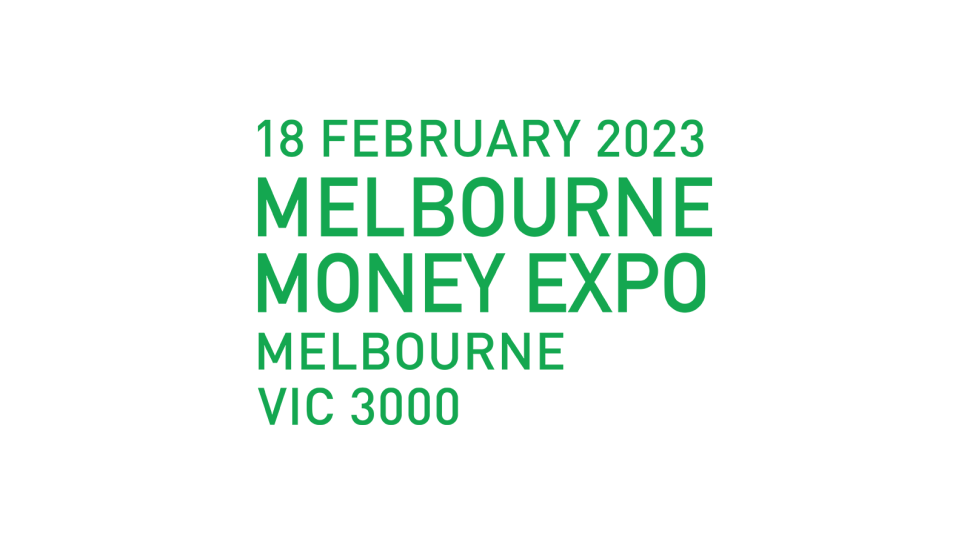 Melbourne Money Expo 18/02/2023 postmark