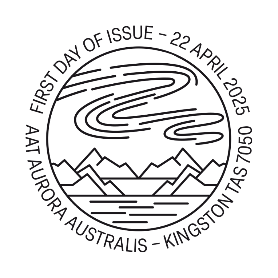 First Day of Issue 22 April 2025. Kingston TAS 7050