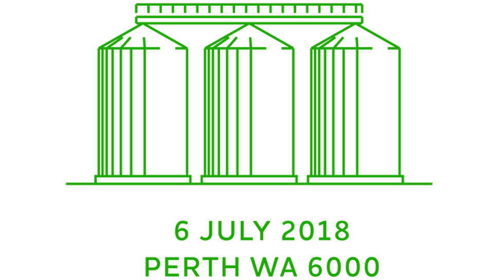 2018 Perth Stamp and Coin Show day 1 postmark