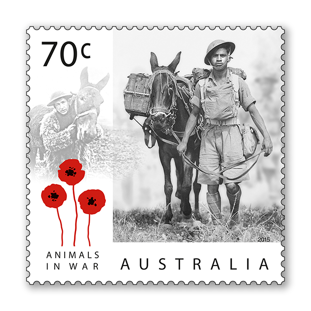 A Century of Service: Animals in War - Australia Post