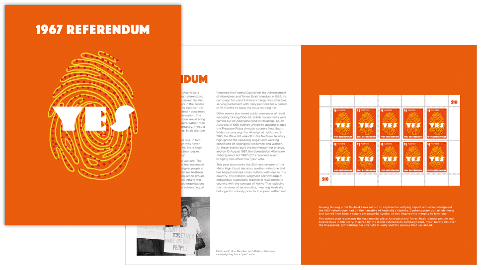 1967 Referendum sheetlet pack