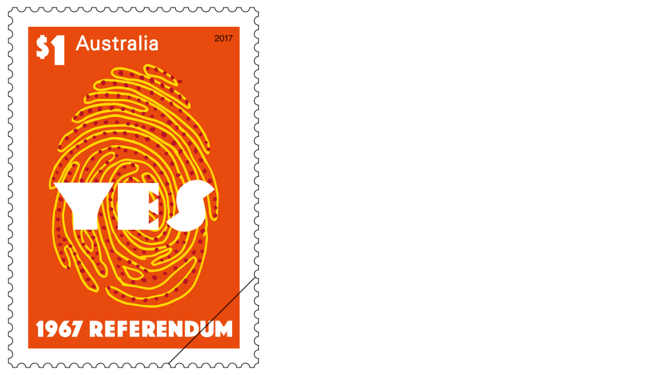 1967 Referendum gummed stamps