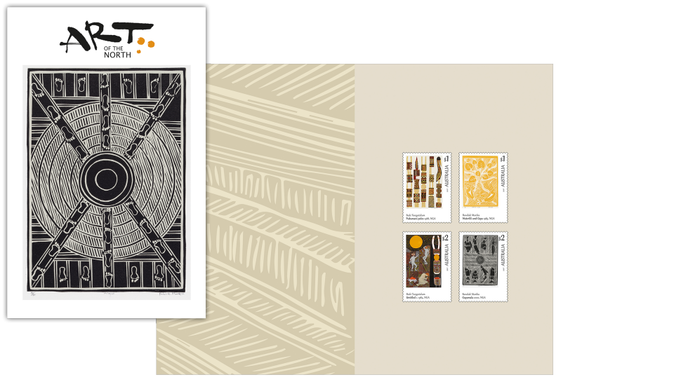 Art of the North stamp pack