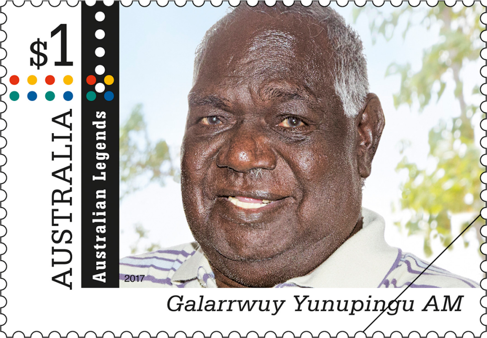 Galarrwuy Yunupingu stamp