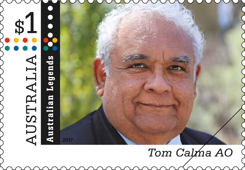 Tom Calma stamp