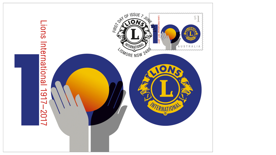 Centenary of Lions Clubs International maxicard