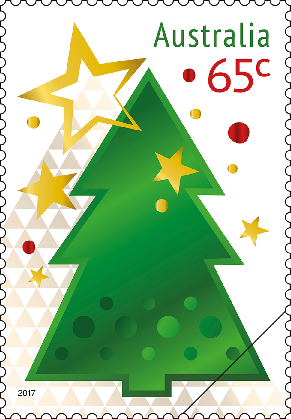 65c Christmas tree