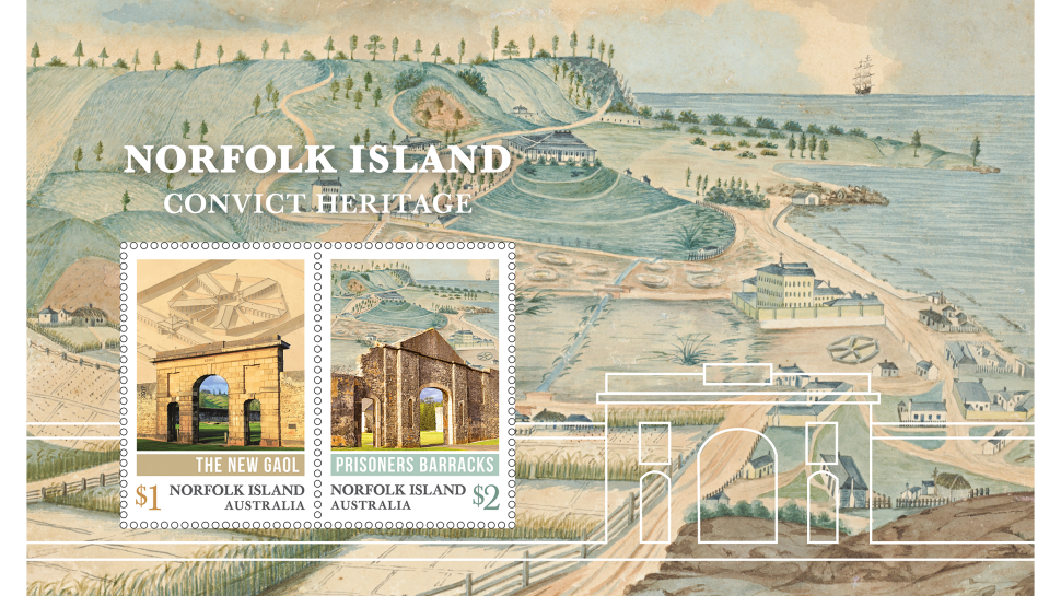 Norfolk Island Convict Heritage minisheet