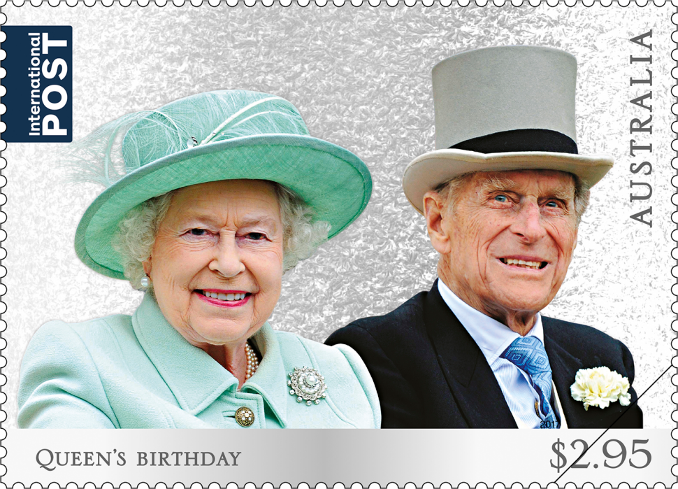 $2.95 Queen Elizabeth II and Prince Philip