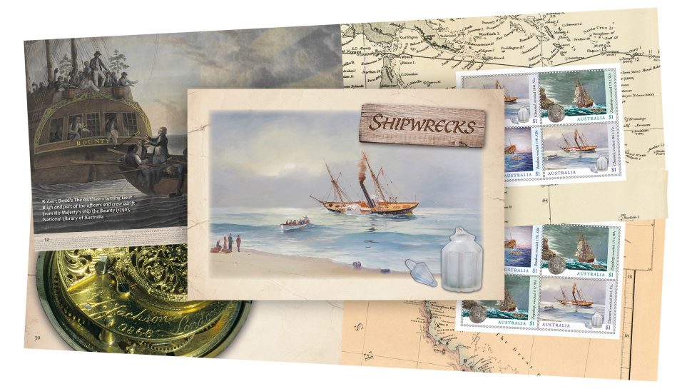 Shipwrecks prestige booklet