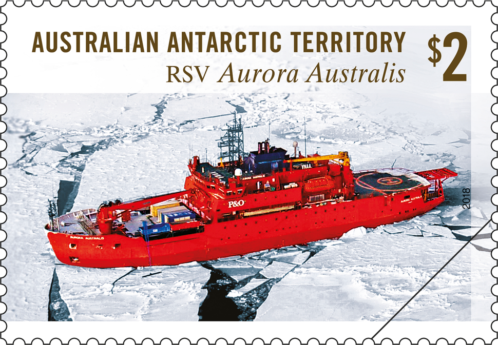$2 RSV Aurora Australis, aerial view