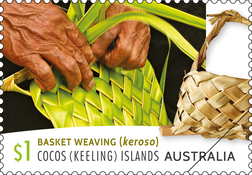 $1 Basket weaving, keroso (hanging basket)