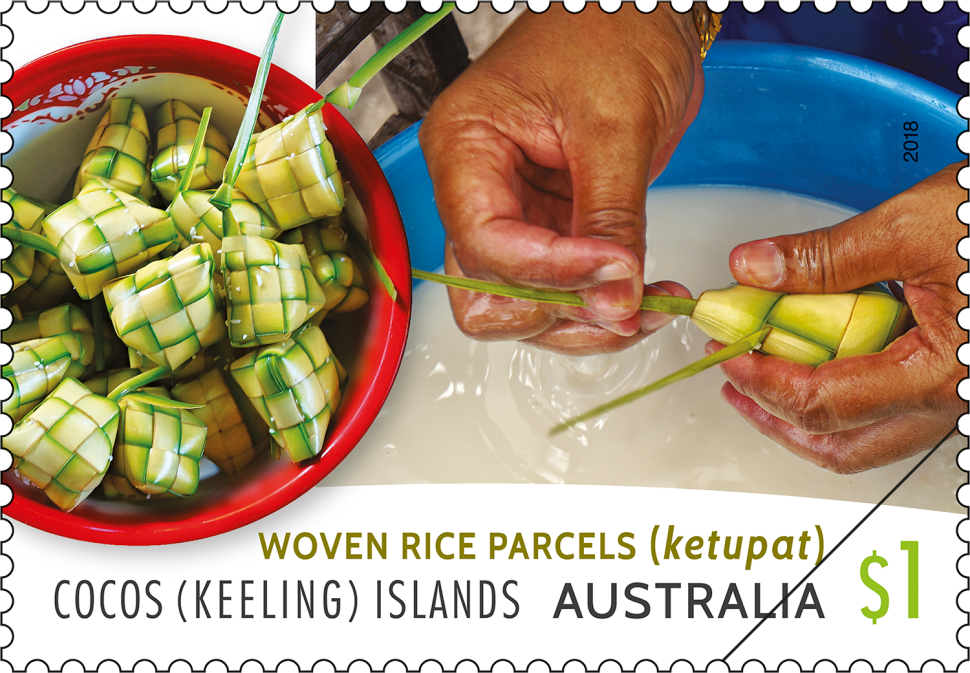 $1 Woven rice parcels, ketupat