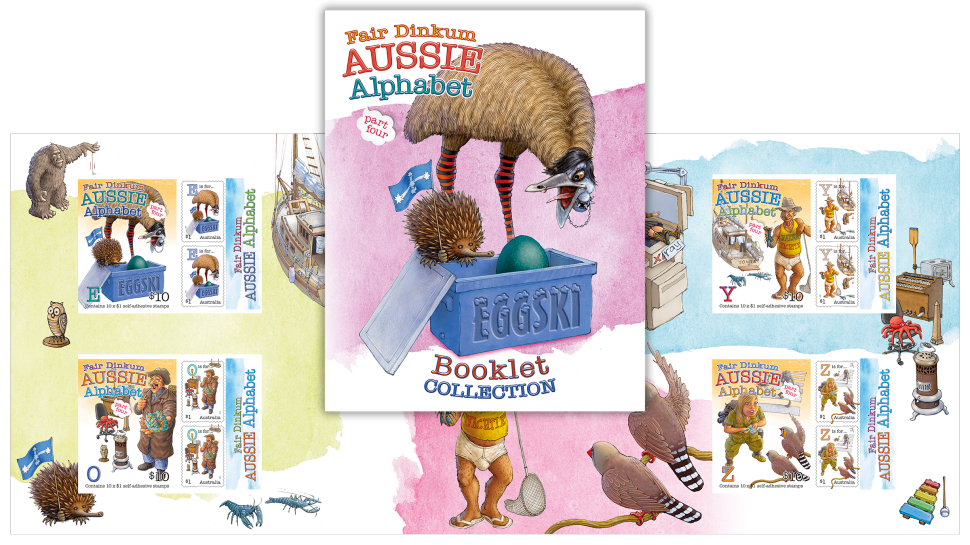 Fair Dinkum Aussie Alphabet part 4 booklet collection