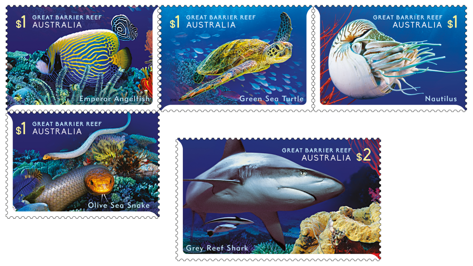Reef Safari stamp issue