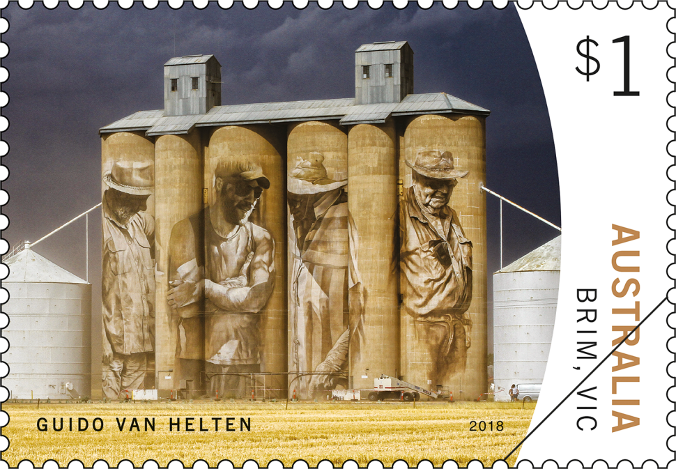 $1 Guido van Helten, Brim, VIC